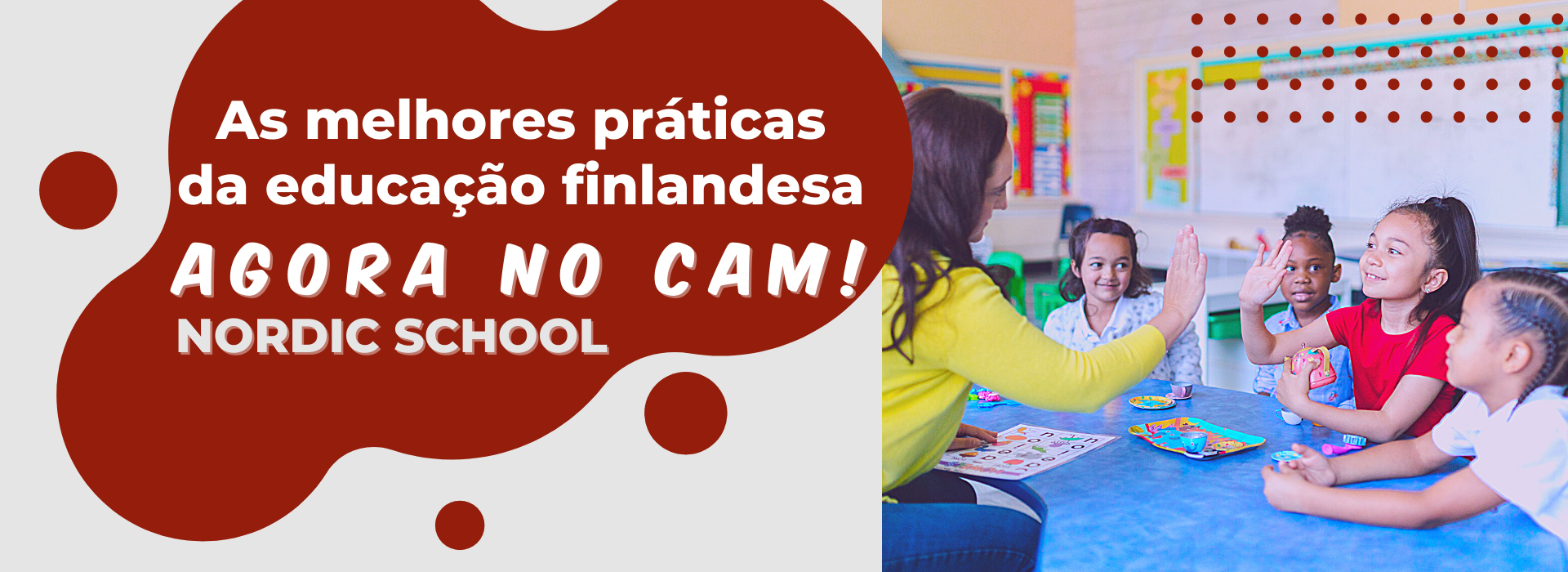 Leia mais sobre o artigo Melhores práticas da educação finlandesa, agora no CAM!
